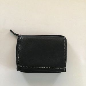 🐉2/$20 Wallet/change purse combination, black